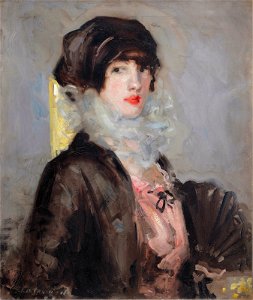 The Model – Peggy Macrae, by Francis Campbell Boileau Cadell