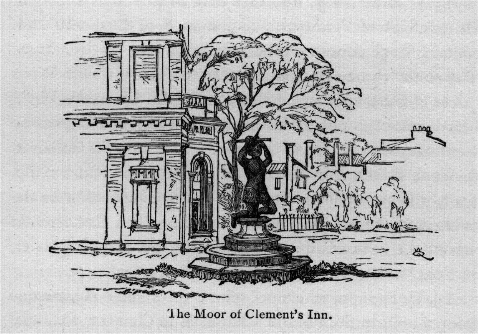 The Moor of Clement's Inn - Walks in London, Augustus Hare, 1878