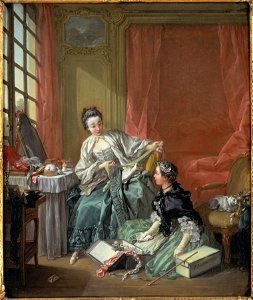 The Milliner (François Boucher) - Nationalmuseum - 17775