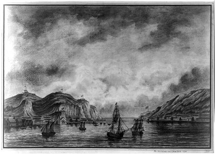 The narrows near New York 1798 - JFP. LCCN2011661316