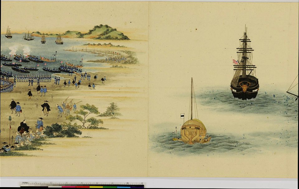 The Mission of Commodore Perry to Japan in 1854 (BM 2013,3002.1 55)
