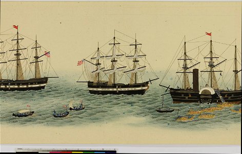 The Mission of Commodore Perry to Japan in 1854 (BM 2013,3002.1 54)