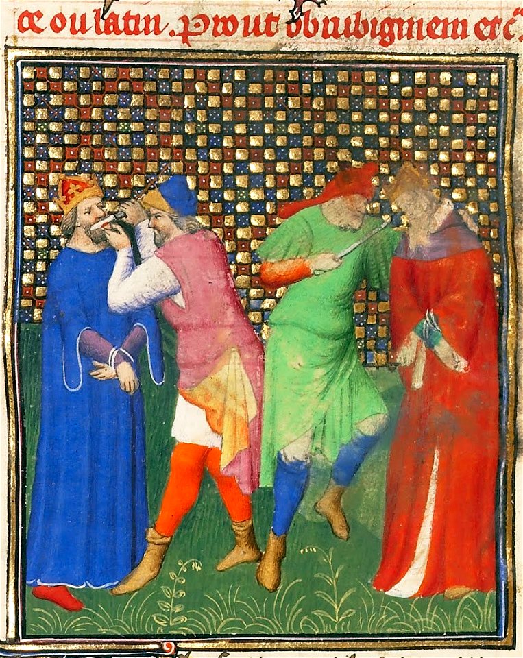 The Mutilation of the Byzantine Emperors Justinian II and Phillipicus - Google Art Project (cropped)