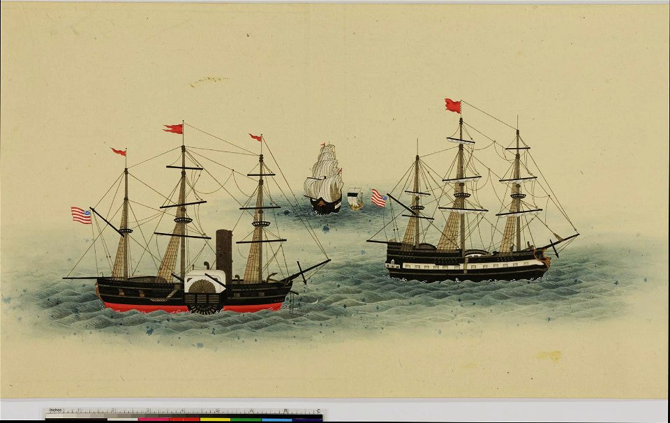 The Mission of Commodore Perry to Japan in 1854 (BM 2013,3002.1 83)