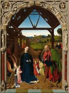 The Nativity, c. 1450 by Petrus Christus (NGA)