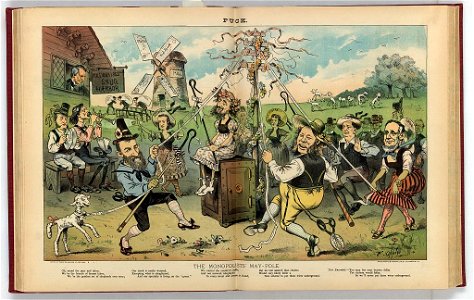 The monopolists' may-pole - F. Opper. LCCN2011661442