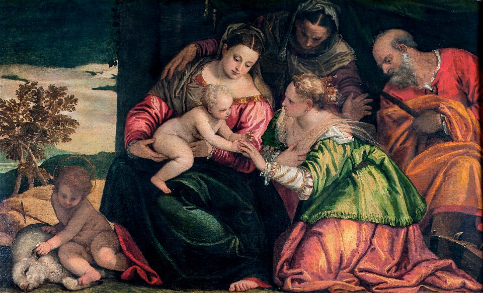 The Mystic Marriage of St Catherine, by Paolo Cagliari known as Veronese