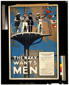 The navy wants men LCCN2005695777