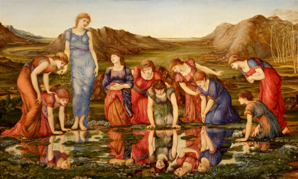 The Mirror of Venus Edward Burne-Jones