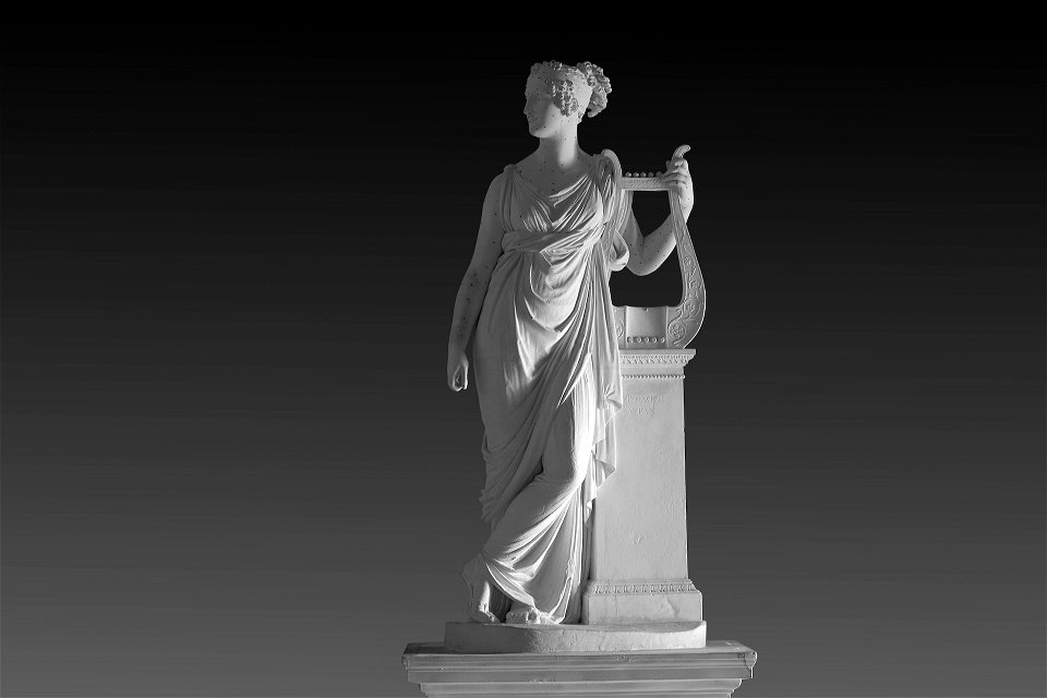 The Muse Terpsichore by Antonio Canova