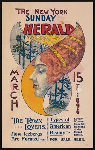 The New York Sunday Herald, March 15th 1896 LCCN2015646102