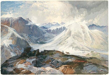 The Mosquito Trail, Rocky Mountains of Colorado, Elevation 12,000 Feet (Boston Public Library)