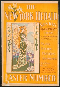The New York Herald Sunday March 22nd 1896. A newspaper marvel... Easter number LCCN2015646909