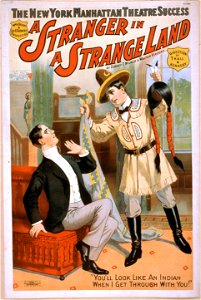The New York Manhattan Theatre success, Wm. A. Brady & Jos. R. Grismer's production, A stranger in a strange land by Sidney T. Wilmer & Walter Vincent. LCCN2014636704