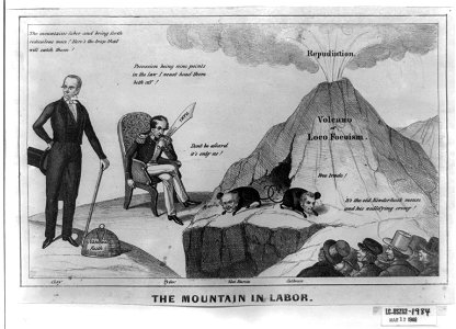 The mountain in labor LCCN2008661409. Free illustration for personal and commercial use.