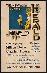 The New York Sunday Herald, January 19th 1896 LCCN2015646097