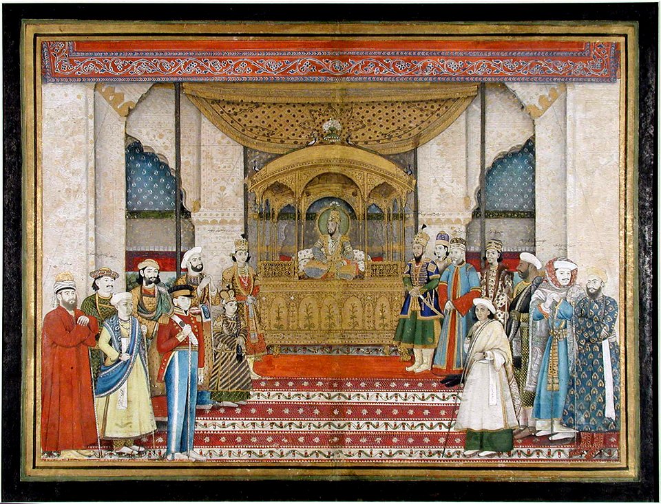The Mughal Emperor in Darbar (6125080388)