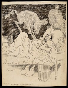 The nightmare of the tariff-boosing congressman, April 30, 1909 (NBY 1491)