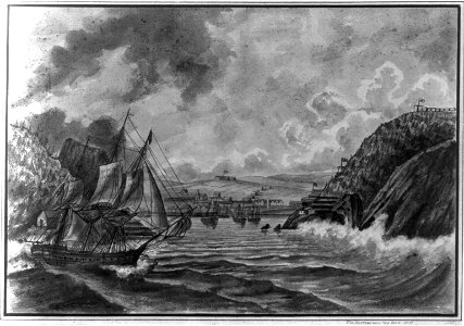 The narrows near New York 1798 - JFP. LCCN2011661317