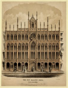 The new Masonic Hall, Philadelphia LCCN2004669123