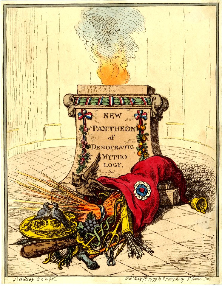 The New Pantheon of Democratic Mythology (BM 1868,0808.12513.+)