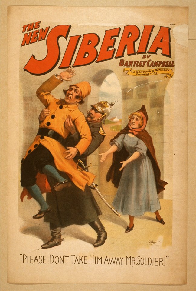 The new Siberia by Bartley Campbell. LCCN2014636201