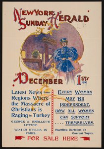 The New York Sunday Herald, December 1st 1895 LCCN2015646106