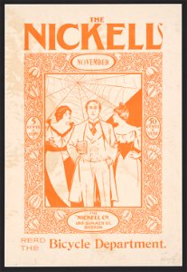 The Nickell for November; read the bicycle department LCCN2014646886