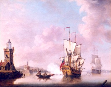 The Morning Gun, by Francis Swaine
