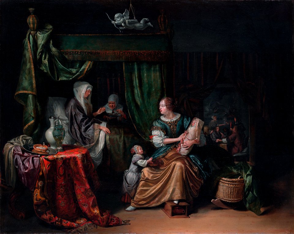 The newborn baby, by Matthijs Naiveu