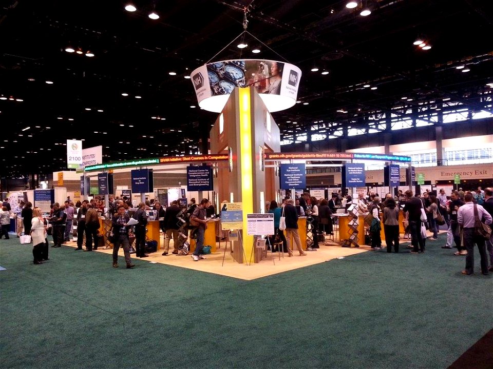 The NIH booth at SfN (23366820531)