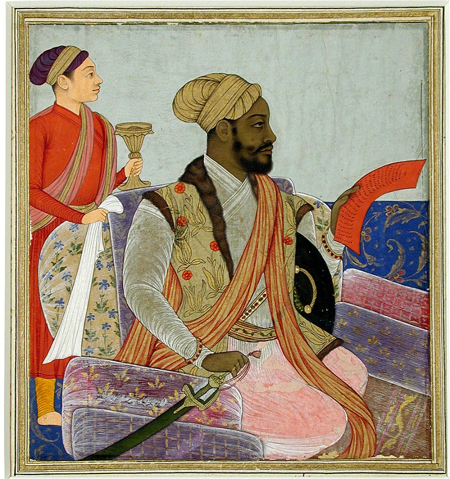 The noble Ikhlas Khan with a petition (6124541637)