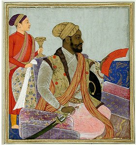The noble Ikhlas Khan with a petition (6124541637)