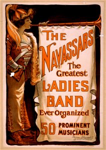 The Navassars, the greatest ladies band ever organized 50 prominent musicians. LCCN2014636827