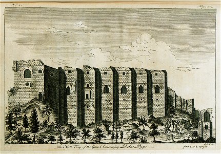The north view of the Grand Commandery Dela Pays - Drummond Alexander - 1754