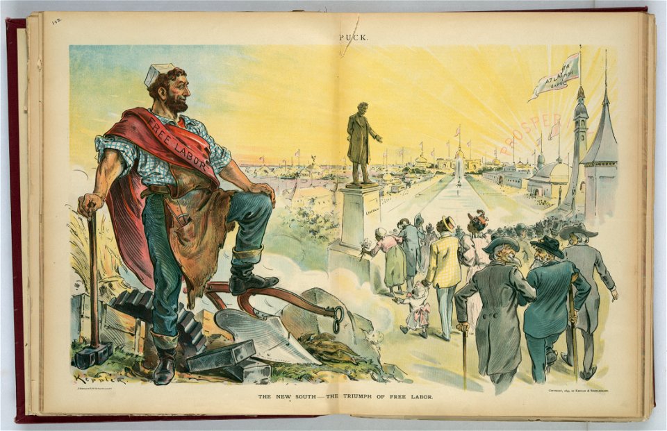 The new South - the triumph of free labor - Keppler. LCCN2012648573