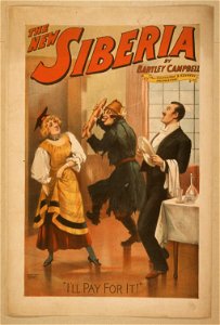 The new Siberia by Bartley Campbell. LCCN2014636200