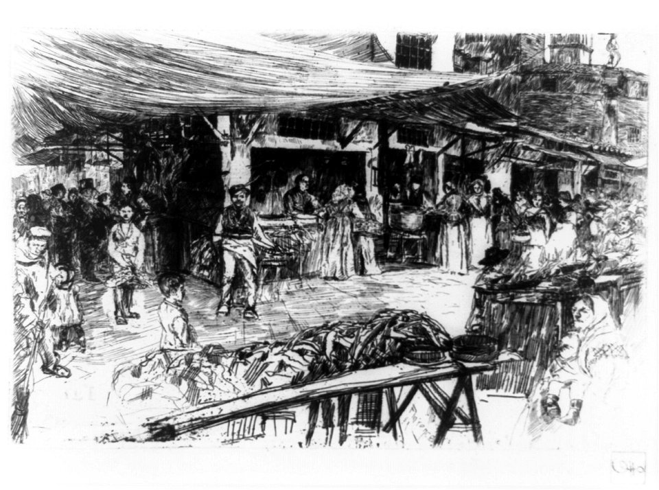 The old market, Florence, (Italy) LCCN96512441