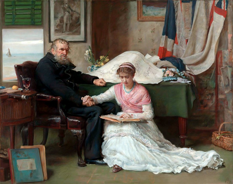 The North-West Passage, by John Everett Millais