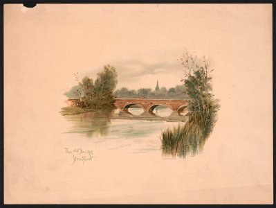 The Old bridge, Stratford - L.K.H. LCCN2016652361