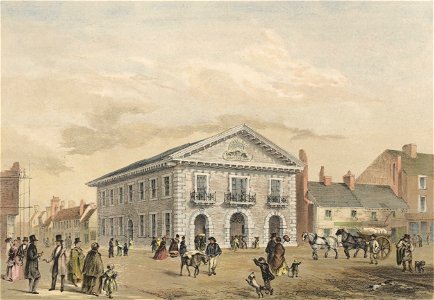 The New Market Hall At Mold, Flintshire