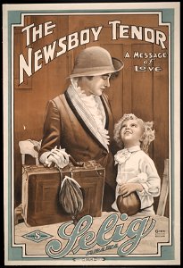 The newsboy tenor A message of love. LCCN2015645270