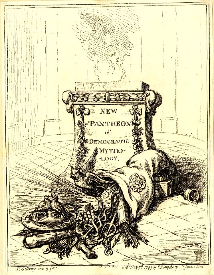 The New Pantheon of Democratic Mythology (BM 1851,0901.971)