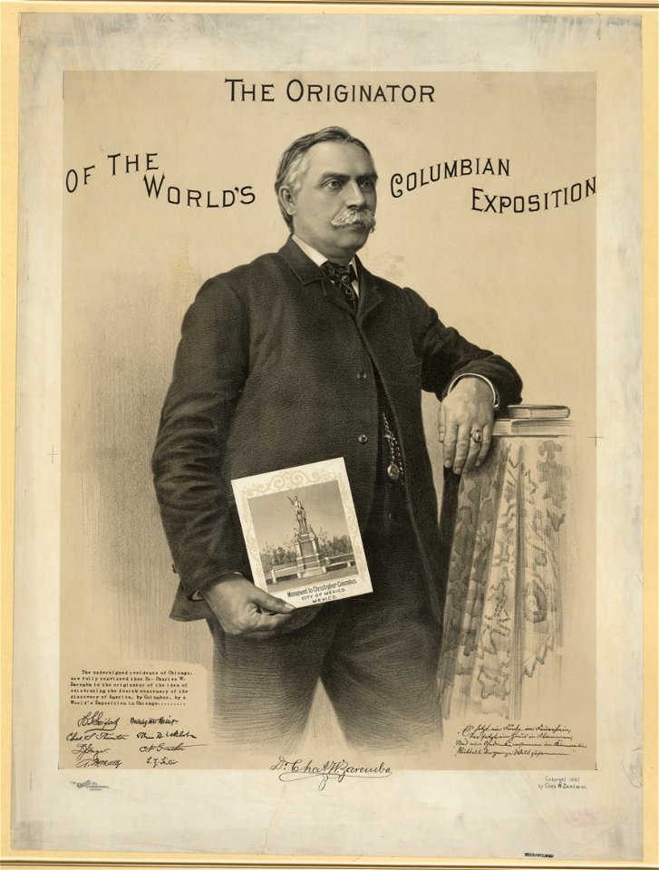 The originator of the world's Columbian exposition LCCN2003674215