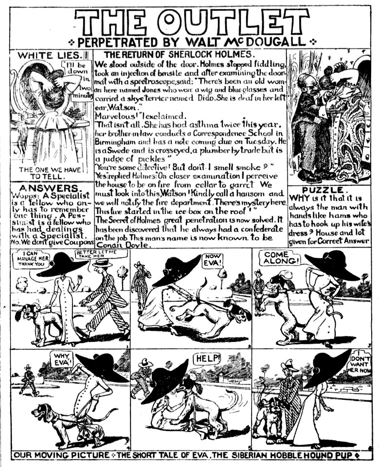 The Outlet - Walt McDougall, May 11, 1911