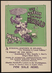 The New York Sunday Herald, August 25th 1895 LCCN2015646108