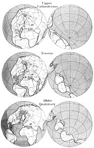 The origin of continents and oceans - Wegener (1924) - figure 02