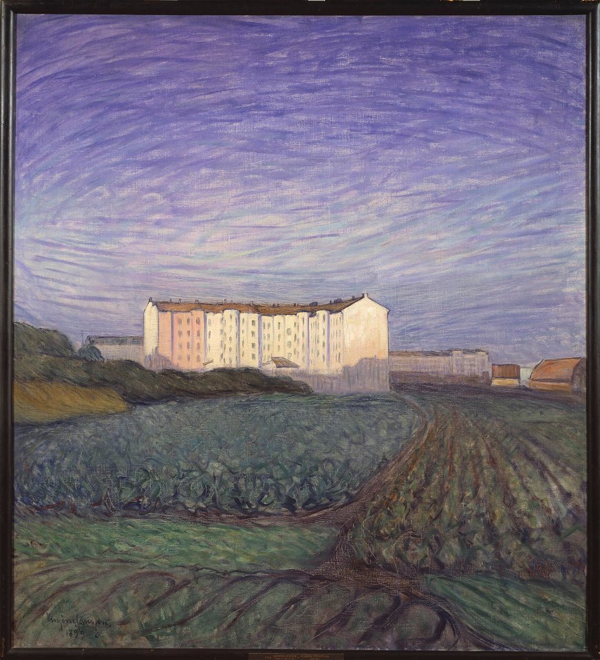 The Outskirts of the Town (Eugène Jansson) - Nationalmuseum - 19194