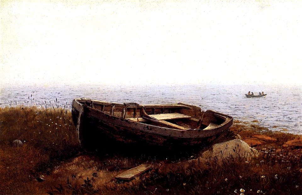 The Old Boat Frederic Edwin Church 1850