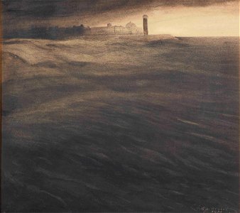 The old light house at dusk, 1901, Leon Spilliaert